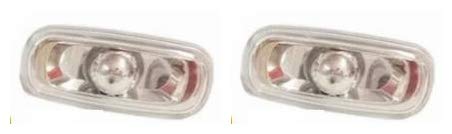 Pair Side Indicator Repeater Lamp Light Fits MG Rover 75 Zt 45 Zs