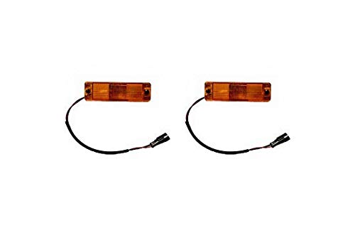 Pair 2 X Side Repeater Lamp Indicator Fits Man M2000 F2000