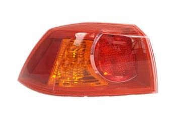 Rear Lamps Tail Lights Fits 2007-2014 Mitsubishi Lancer X Evo (No.1)