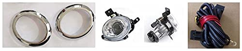 Pair Fog Lights Fog Lamp Fits Hyundai Sonata 2003-2008