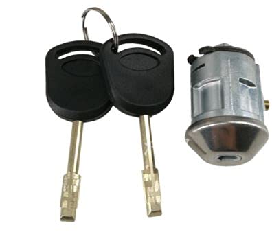 Ignition Lock Barrel Cylinder With 2 Keys Fits Ford Escort Mk7 Mk5 Mk6 Transit Mk6 2000-2006