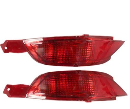 REAR BUMPER RED REFLECTOR LEFT & RIGHT FOR FORD FIESTA 2009-2015