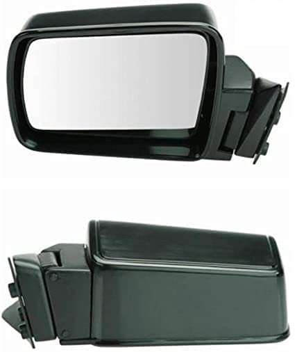 PAIR Manual Side View Door Mirrors Fits Jeep Cherokee Comanche Wagoneer