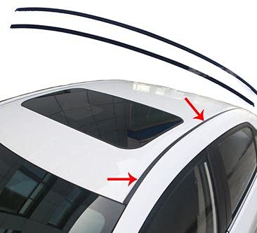 2 Moulding, Roof Drip Side Finish, Rh/Lh Fits Vios/Limo 07-13 (Asian) & Yaris Sedan AU 07-13 & Belta 06-12 JP