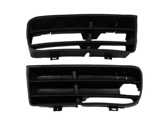 Pair Fog Lights Grill Cover Bumper Lower Grille Racing Grills Cap for VW Golf MK4 GTI Variant 4 Motion 1998-2006