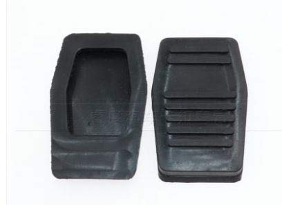 2Pcs Brake And Clutch Pedal Pad Fits Ford Mondeo Transit Focus