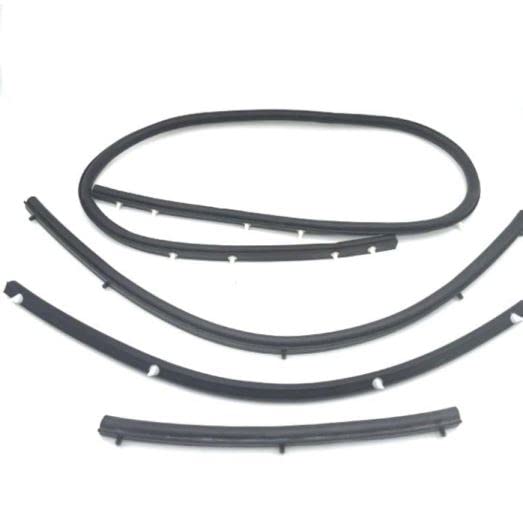 4 X Front Hood Sealing Strip Fits Mitsubishi Pajero Montero 2001-2006