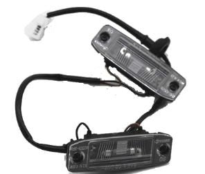 License Plate Lamp Fits 05-09 Hyundai Tucson