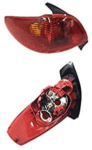 Rear Lamp Tail Light Fits Peugeot 206 3Dr 5Dr Facelift 2003-2008