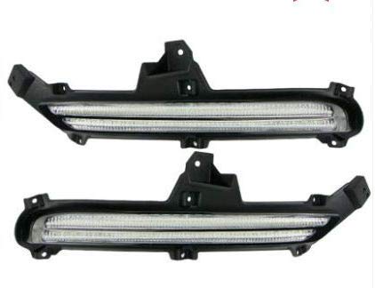 2 Pcs Led Daytime Running Light Fits Kia Rio K2 2015 2016