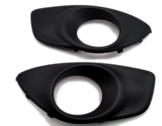 Fog LAMP Cover Pair Fits Hyundai Santa Fe 09-12