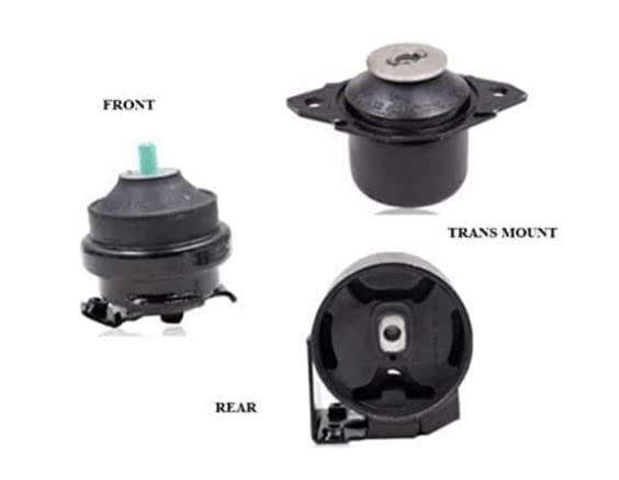 Front & Rear Engine Mount & Trans Mount Fits Vw Golf Jetta Passat 1985-1997