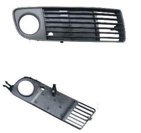 Pair Bumper Fog Light Cover Grille Left & Right compatible with 98-01 Audi A6 C5