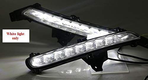 2 Pcs Led Daytime Running Light Fits Kia Rio K2 2015 2016