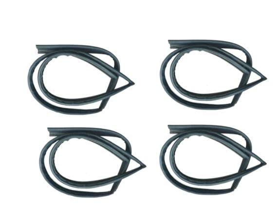 4PCS Run Channel Window Glass Seal Fits Toyota ALTIS Corolla 2003-2007