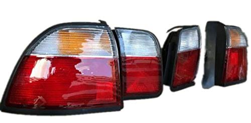 4 Pcs Rear Light Lamp Left & Right Fits Honda Accord 1996 1997