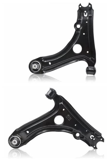 2 X New Comline Front Track Control Arm Wishbone Pair Fits Vw Jetta Golf Mk2