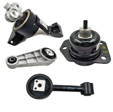 Engine Mount And Transmission Mount Set Fits 2004-2010 Suzuki compatible withenza Reno Chevy Optra