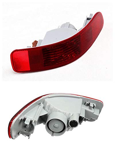 Pair Rear Tail Foglights Fits Peugeot 4007 Citroen C-Crosser 2007-2012