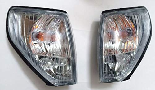 Pair Corner Light Turn Signal Side Fits Toyota Land Cruiser_J9_ Prado 1997-2002