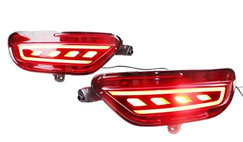 2 Pcs Led Rear Fog Lamp Fits Mazda Cx-5 Cx5 2018-2019