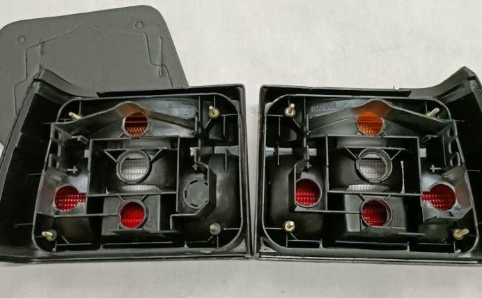 Tail Lights Rear Lamps Pair Fits 1985-1992 Vw Jetta Mk2